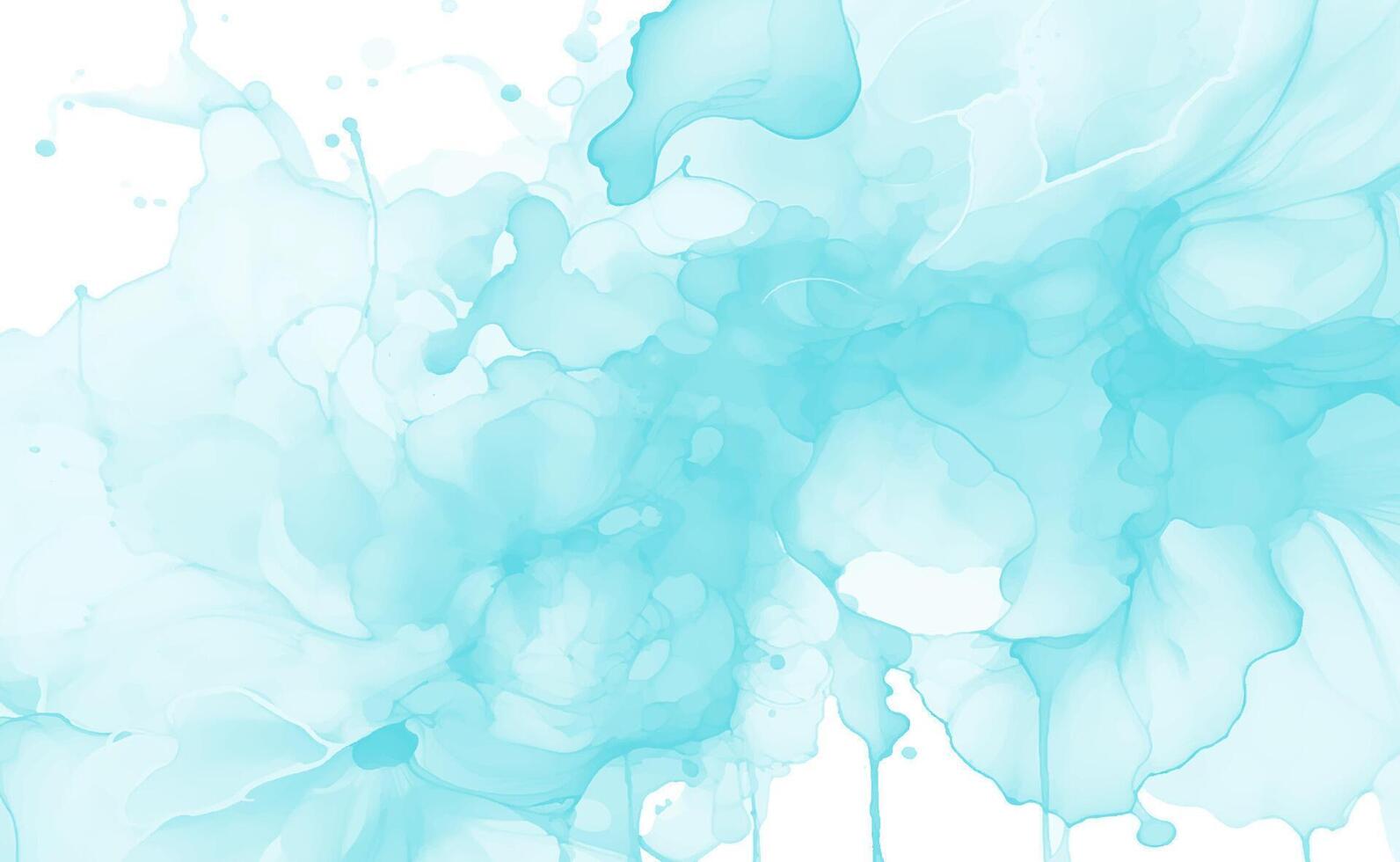 hellblauer aquarellacrylmarmorhintergrund vektor