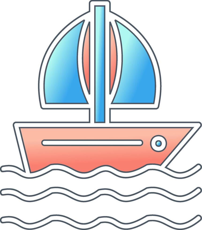 båt vektor ikon