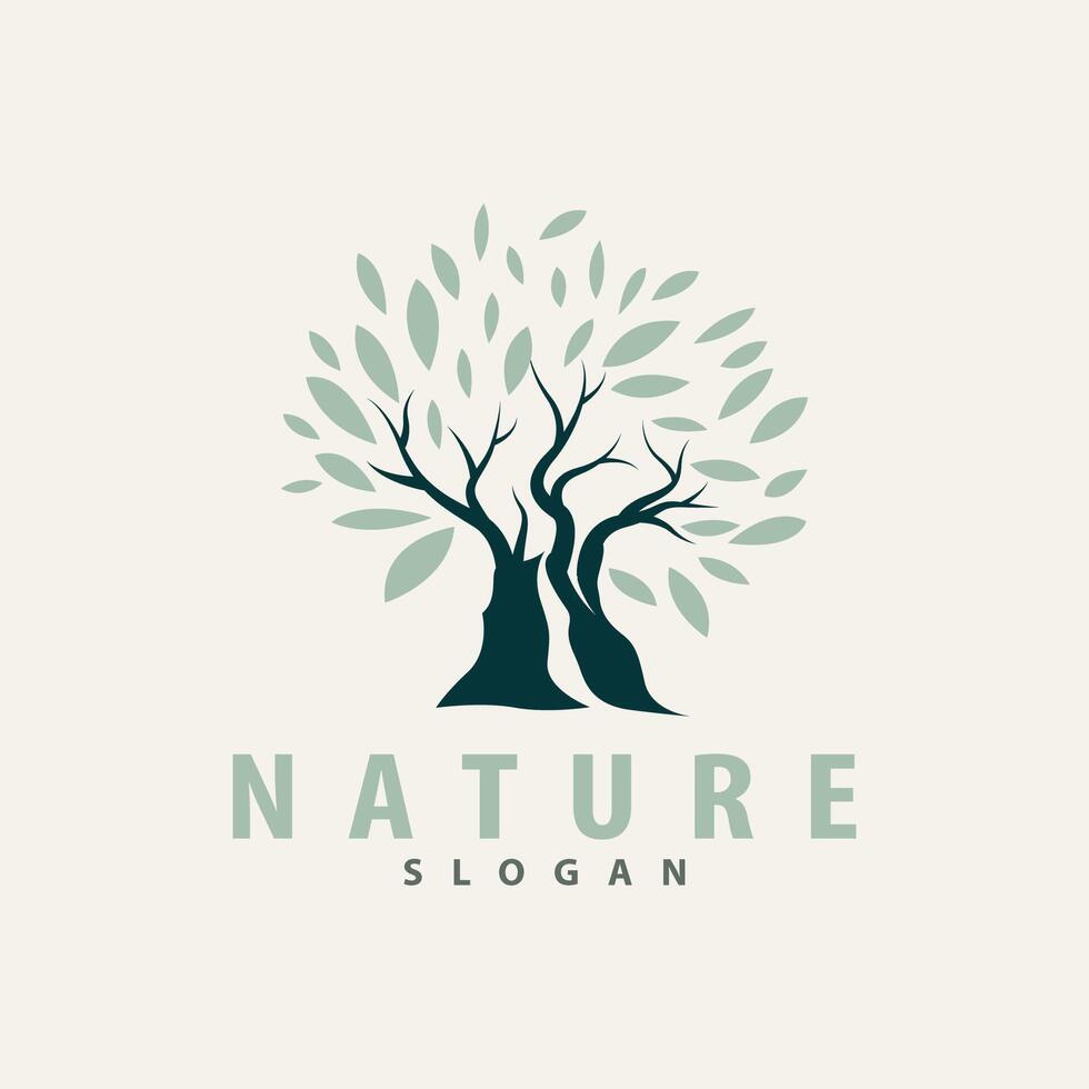 abspielen Baum Vorlage Illustration Baum Logo Silhouette Design Pflanze Vektor Inspiration