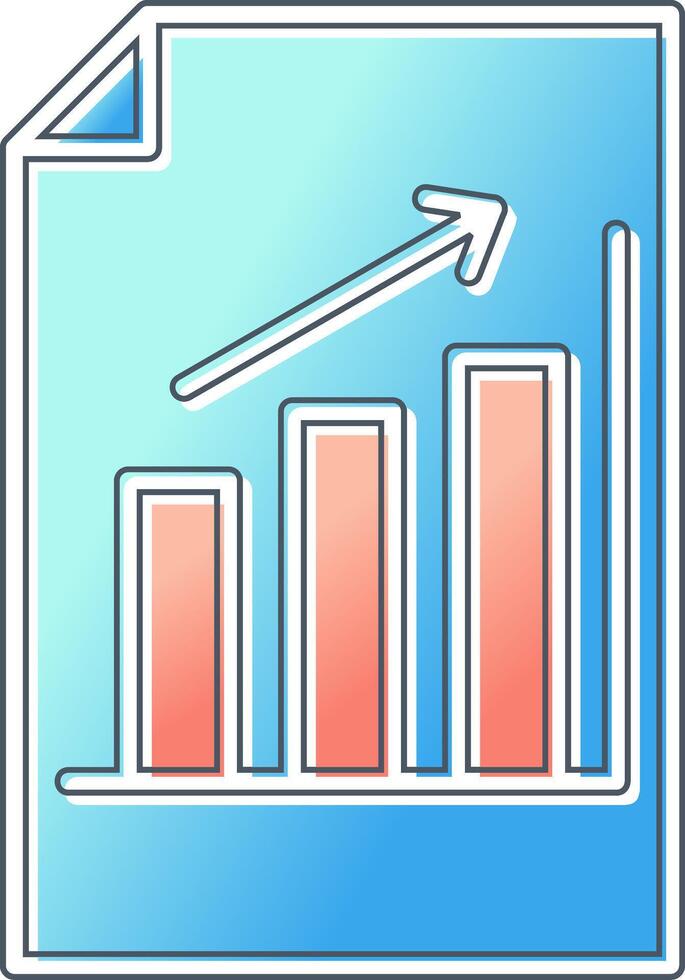 bar Diagram vektor ikon