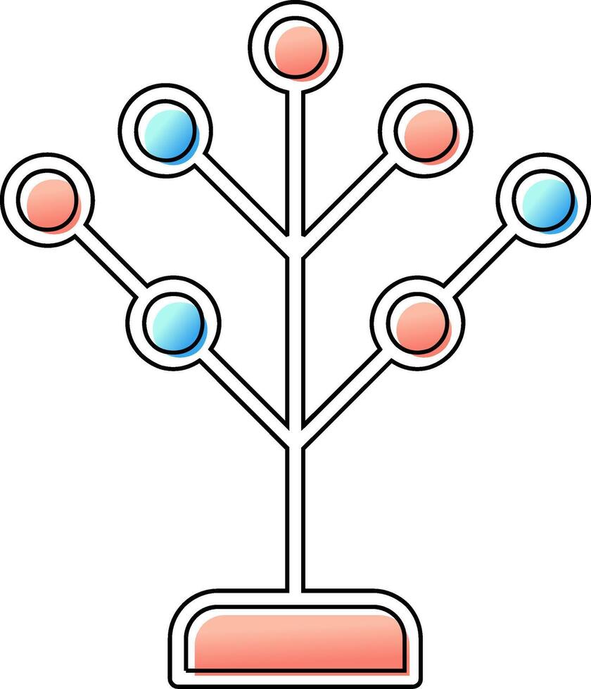 phylogenetisch Vektor Symbol