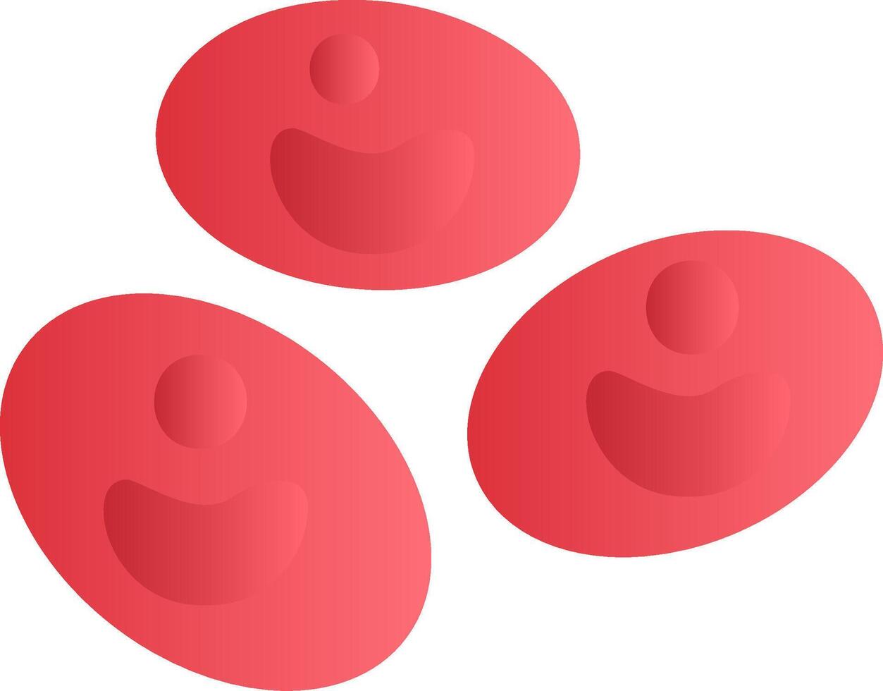 Blut Zelle Vektor Symbol