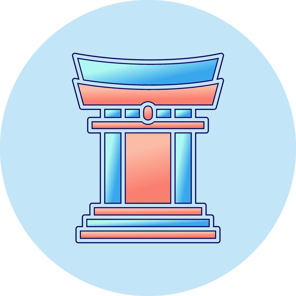 torii Tor Vektor Symbol