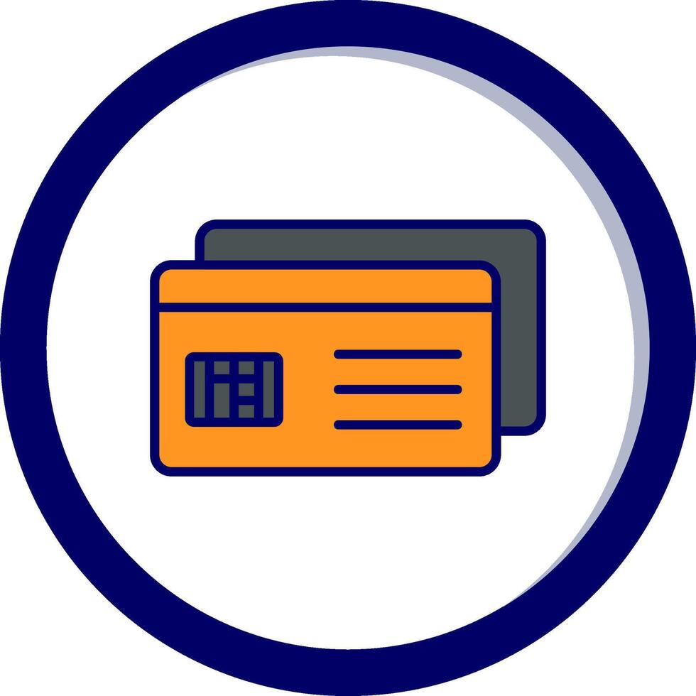 kreditkort vektor ikon