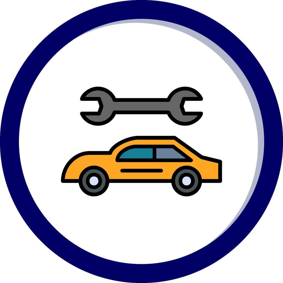 Auto Reparatur Vektor Symbol