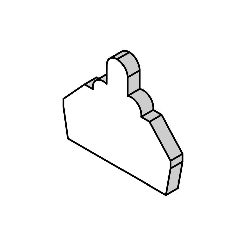 öffnen Brief Box Wird geladen Briefkasten isometrisch Symbol Vektor Illustration