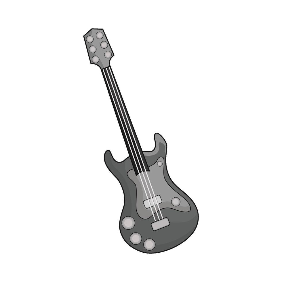 Illustration von elektrisch Gitarre vektor