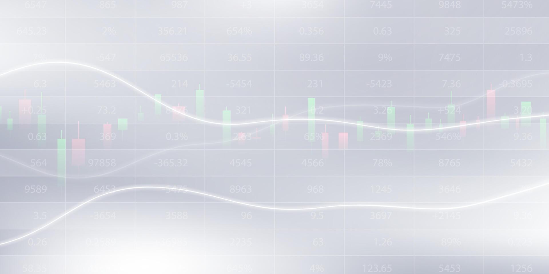 företag vektor illustration design stock marknadsföra diagram eller forex handel diagram för företag och finansiera idéer.