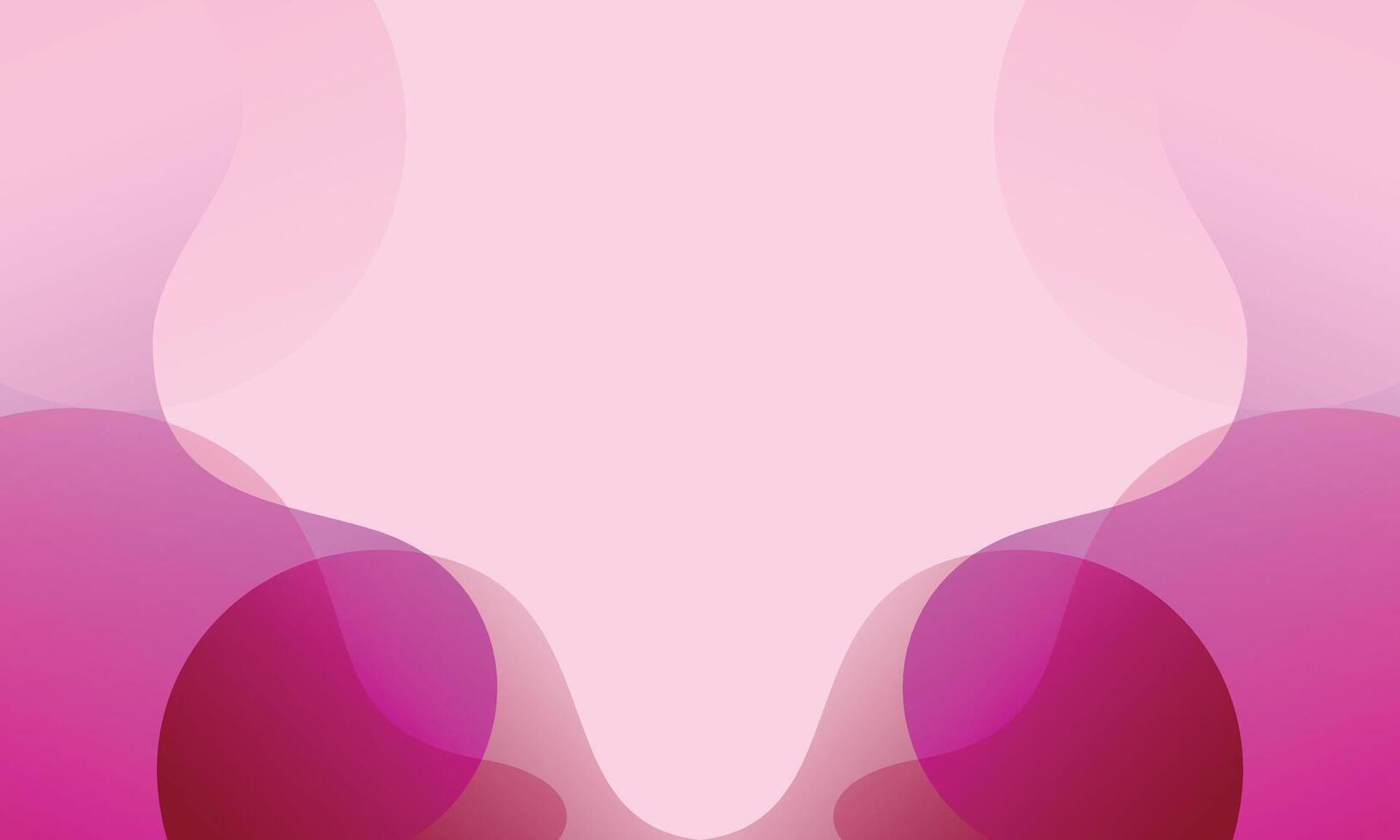 Welle Hintergrund modern abstrakt Gradient Rosa vektor