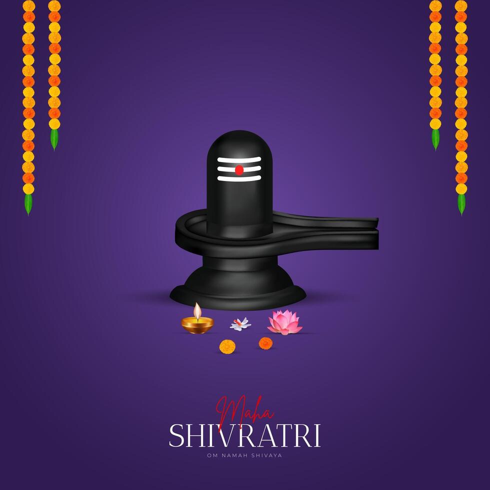 glücklich maha Shivratri maha, Shivaratri wünscht sich, glücklich maha Shivratri Sozial Medien Post , Shivratri Netz Banner, Geschichte, drucken vektor