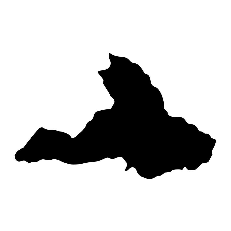 imbabura Provinz Karte, administrative Aufteilung von Ecuador. Vektor Illustration.