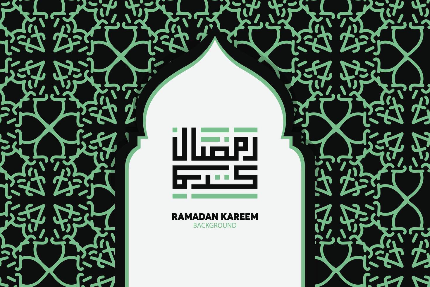 ramadan kareem arabisk kalligrafi. islamiska månaden ramadan i arabisk logotyp hälsningsdesign vektor