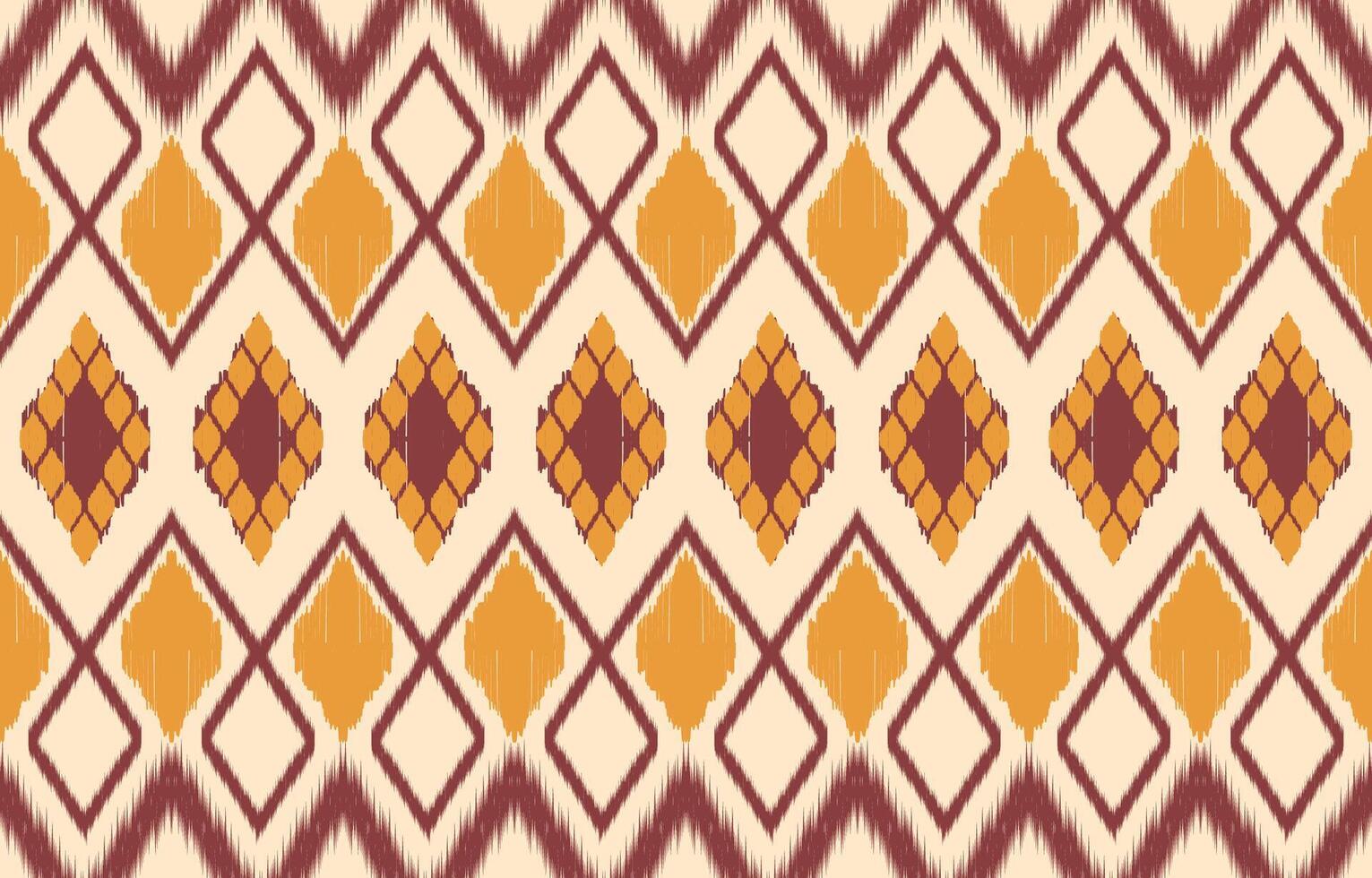 etnisk abstrakt ikat konst. aztec prydnad skriva ut. geometrisk etnisk mönster sömlös Färg orientalisk. design för bakgrund ,ridå, matta, tapet, Kläder, omslag, batik, vektor illustration.