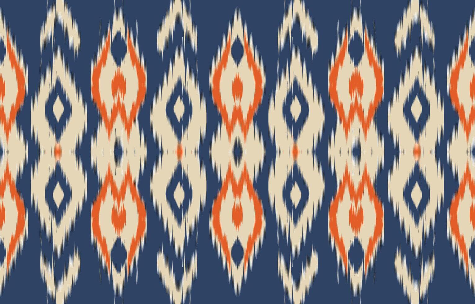 etnisk abstrakt ikat konst. aztec prydnad skriva ut. geometrisk etnisk mönster sömlös Färg orientalisk. design för bakgrund ,ridå, matta, tapet, Kläder, omslag, batik, vektor illustration.