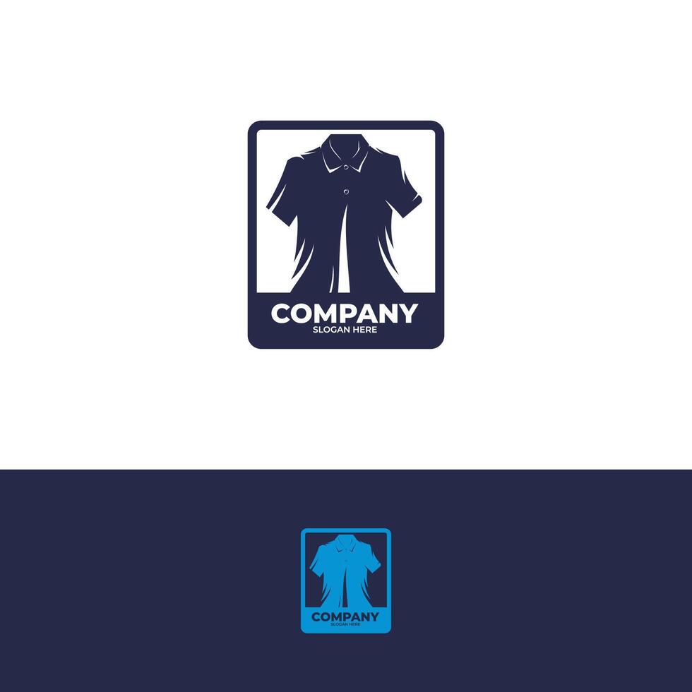 Silhouette von T-Shirt Prämie Logo Design Vorlage vektor