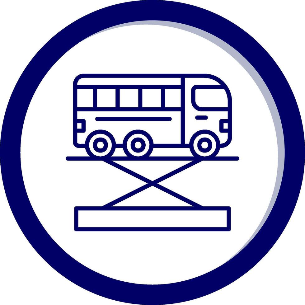 Bus Jack Vektor Symbol