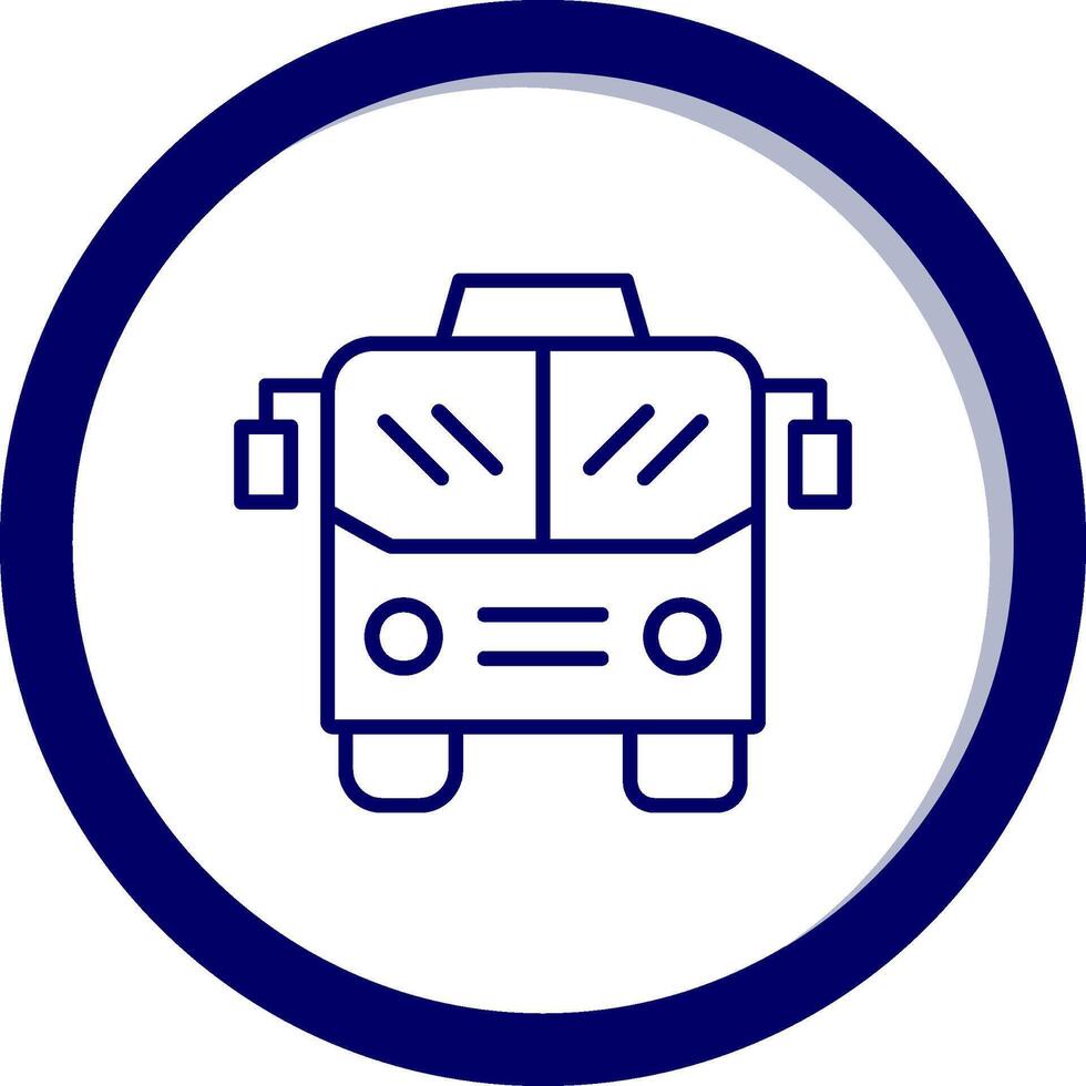 Bus-Vektor-Symbol vektor