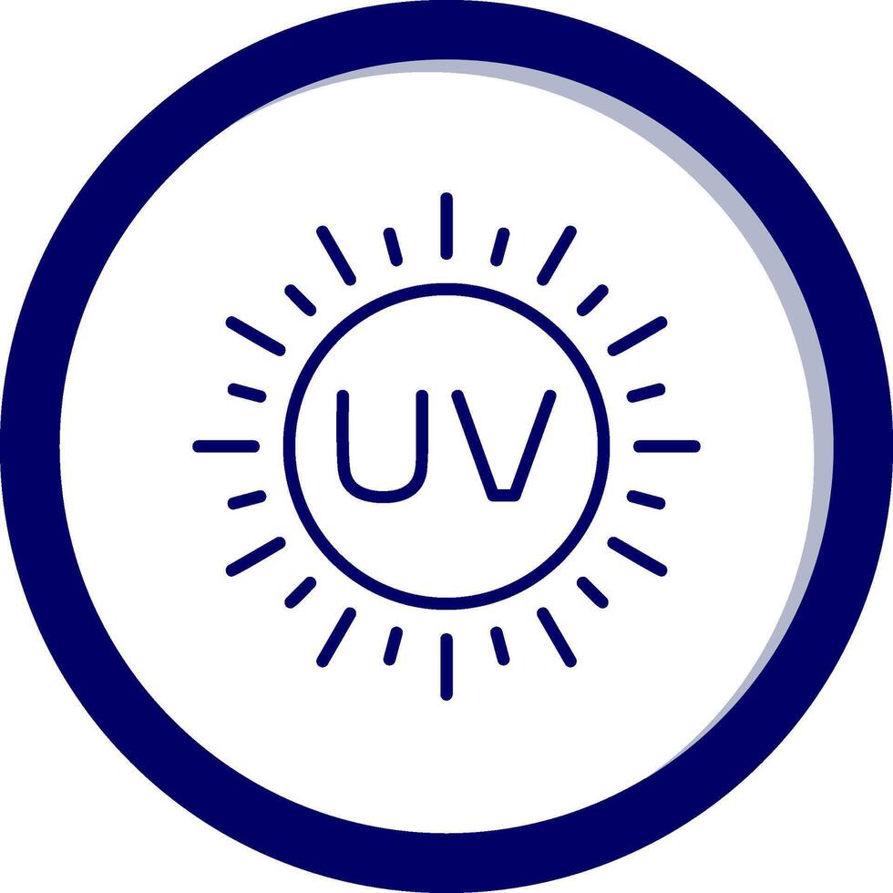 Ultraviolett Vektor Symbol