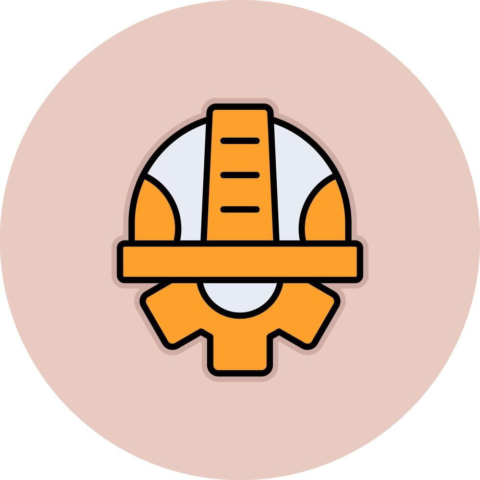 Helm-Vektor-Symbol vektor