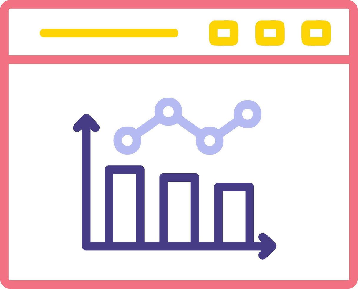 bar Diagram vektor ikon