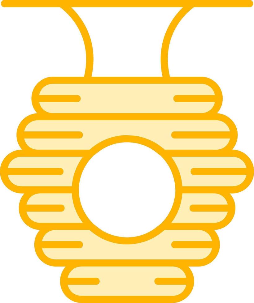 Bienenstock-Vektor-Symbol vektor