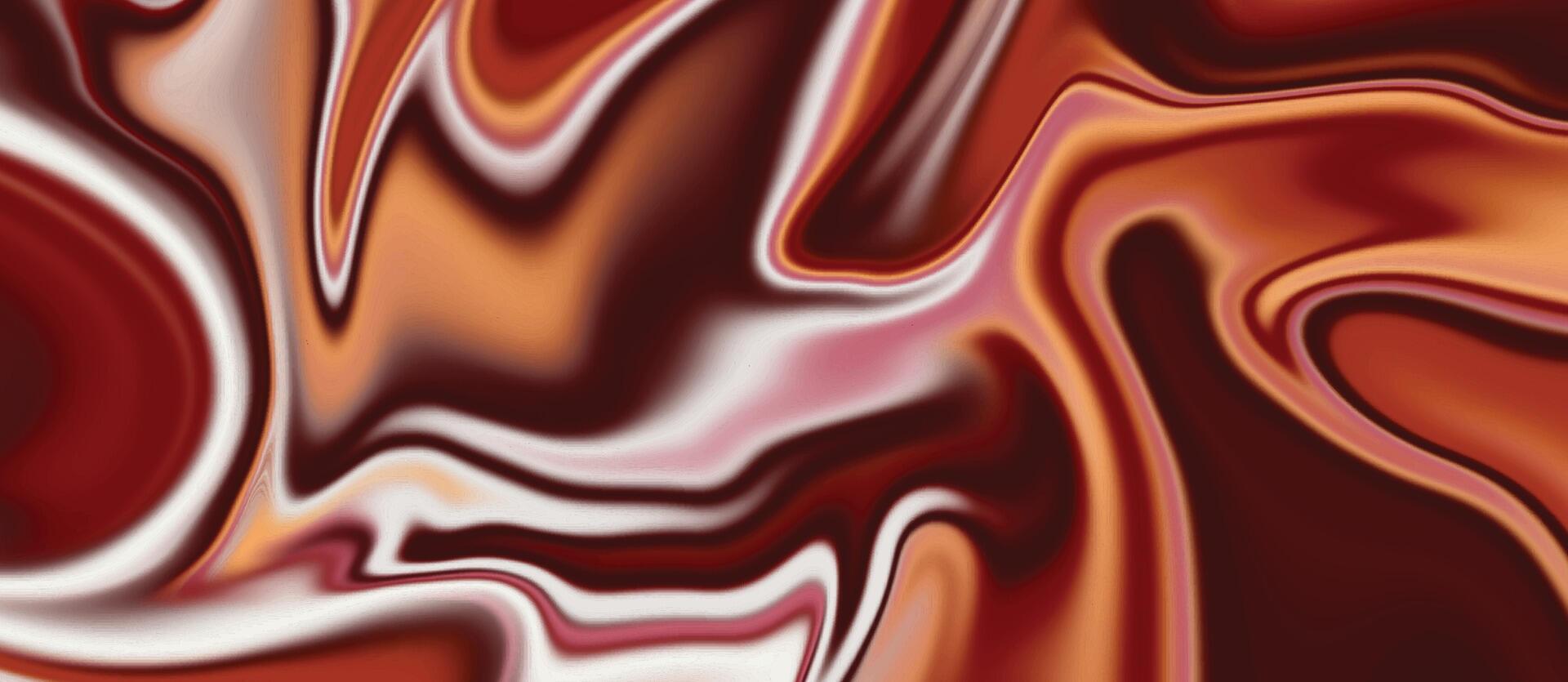 mörk choklad flytande bakgrund. färgrik flytande bakgrund. abstrakt marmor textur. vektor