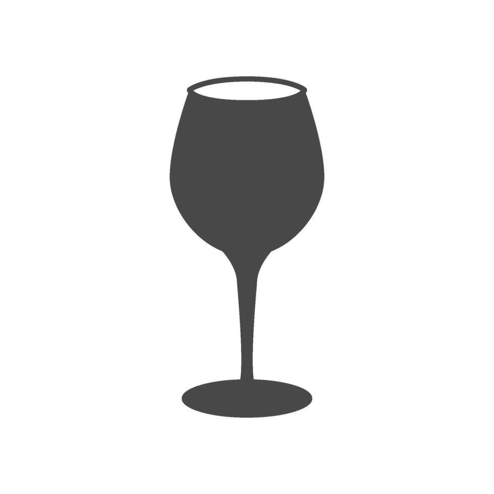Wein Glas Symbol Design Vektor Vorlage
