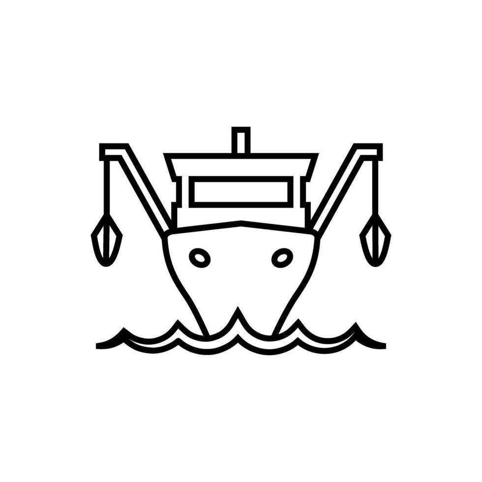 fiske ikon vektor. fiske flyta illustration tecken. bete symbol eller logotyp. vektor