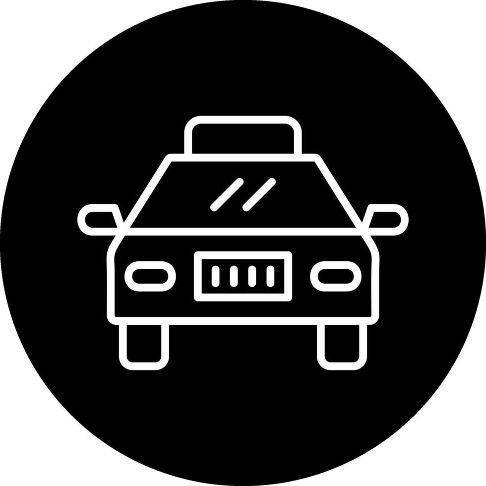 Taxi-Vektor-Symbol vektor