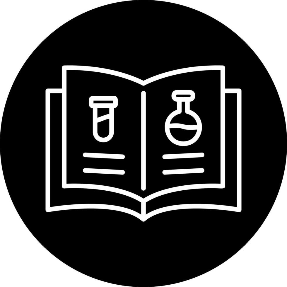 Wissenschaft Buch Vektor Symbol