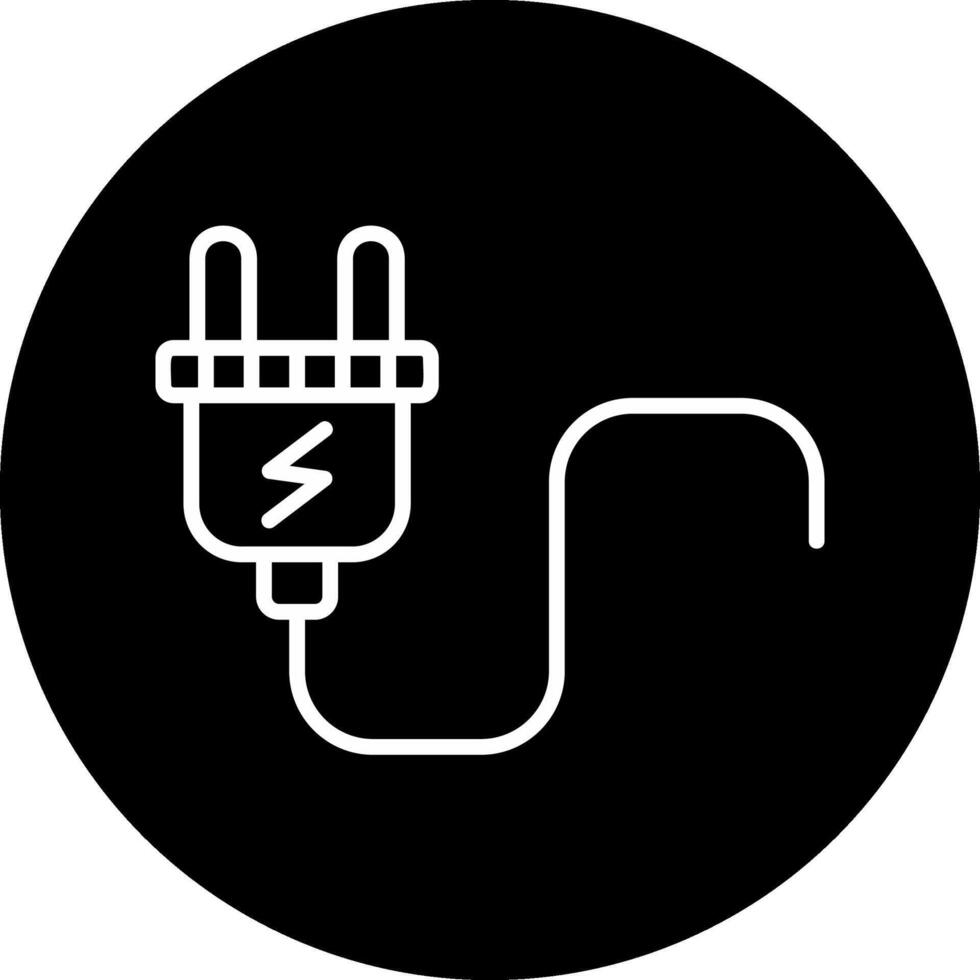 Plug-Vektor-Symbol vektor