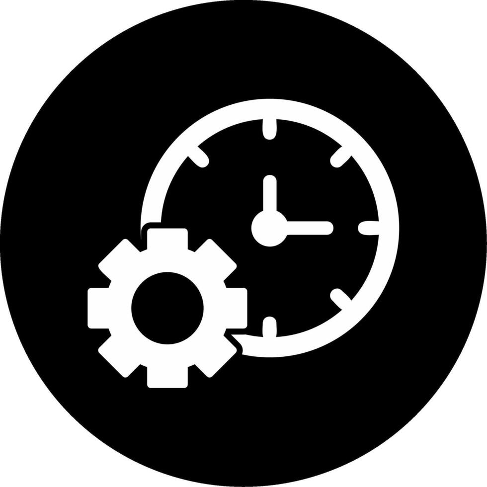 Zeit Manager Vektor Symbol