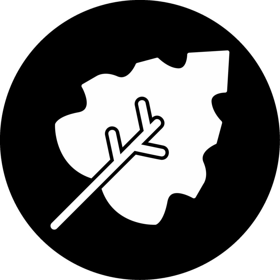 Herbstblatt-Vektor-Symbol vektor