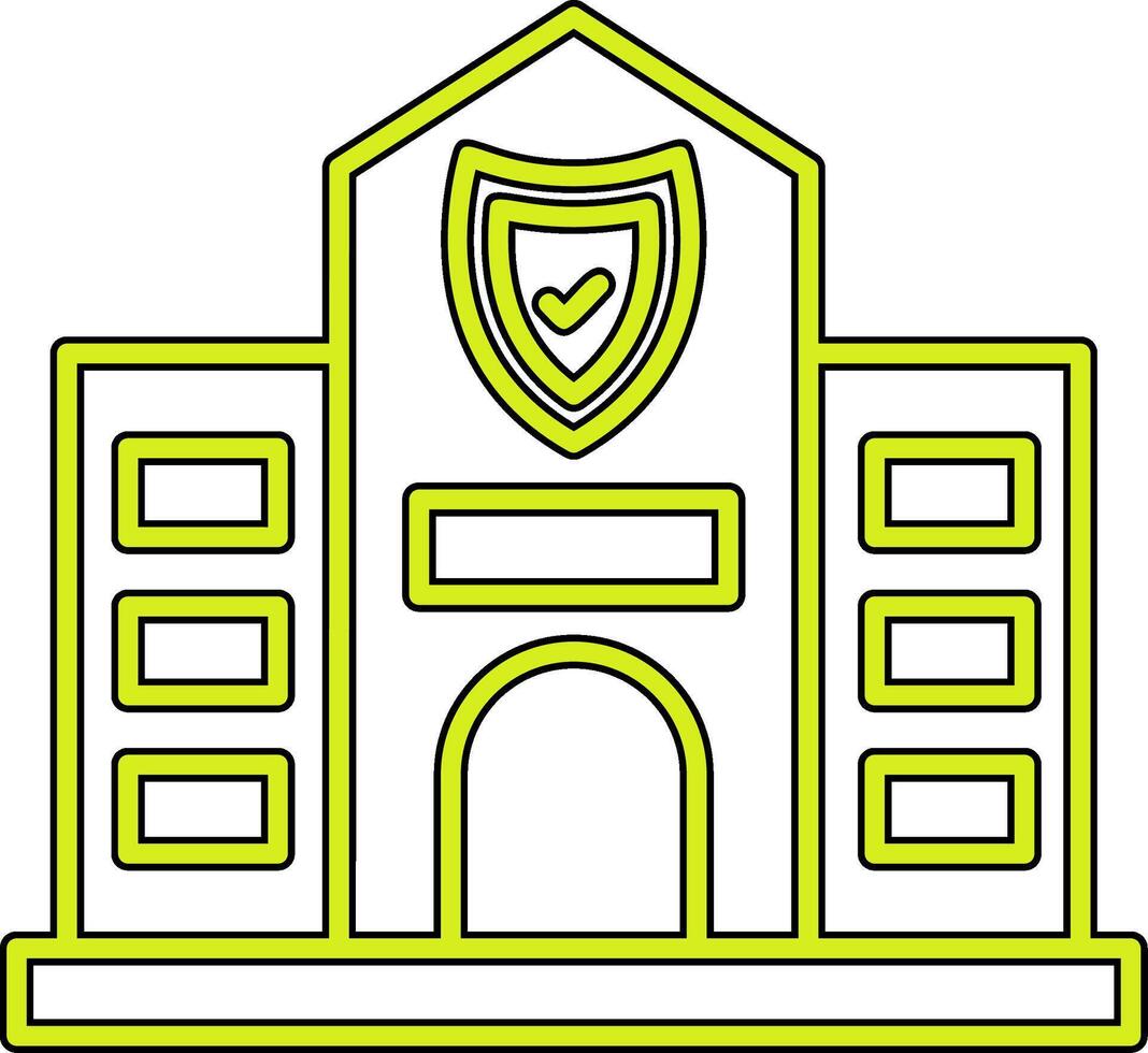 Sicherheit Büro Vektor Symbol