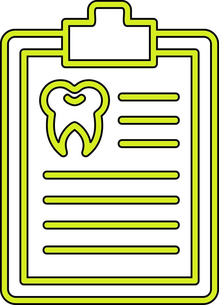 medicinsk rapport vektor ikon