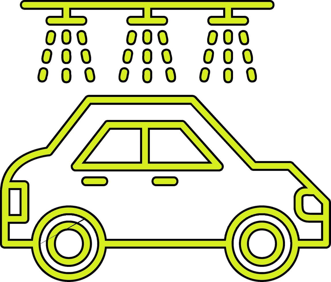 Vektorsymbol für Autowäsche vektor