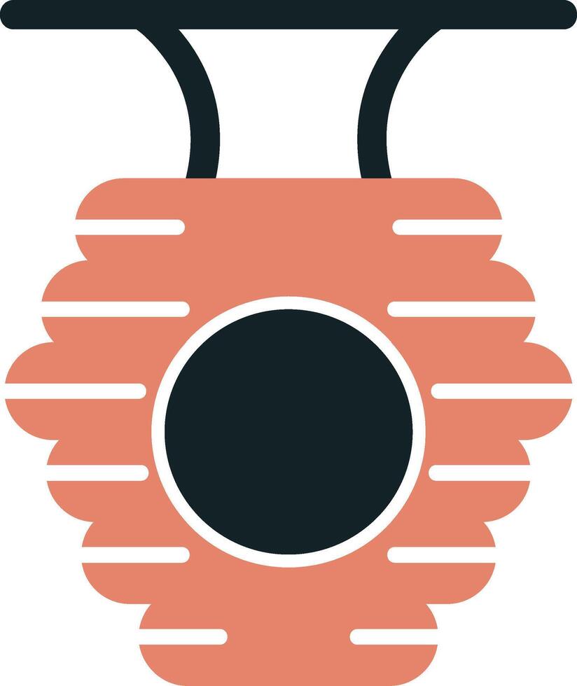 Bienenstock-Vektor-Symbol vektor