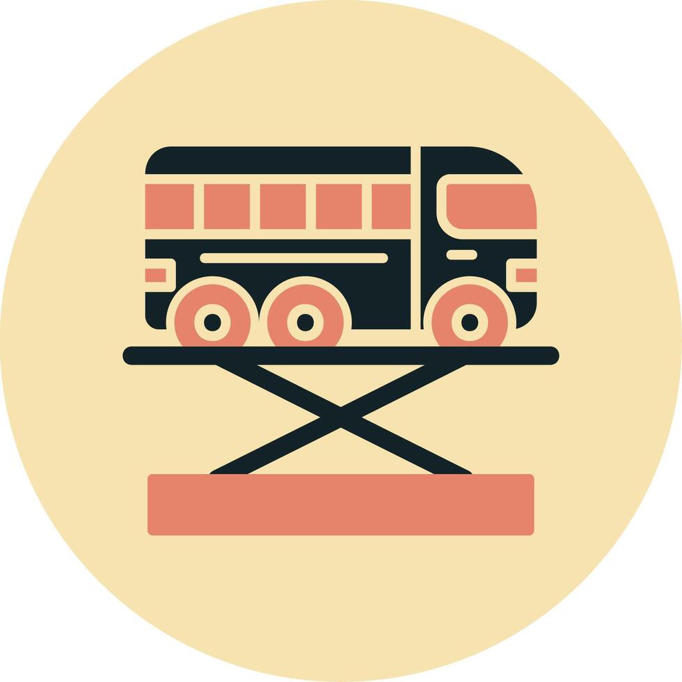 Bus Jack Vektor Symbol