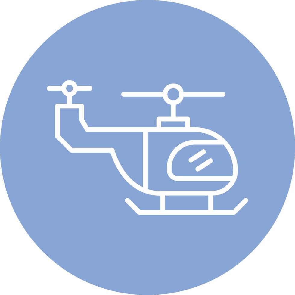 Hubschrauber-Vektor-Symbol vektor