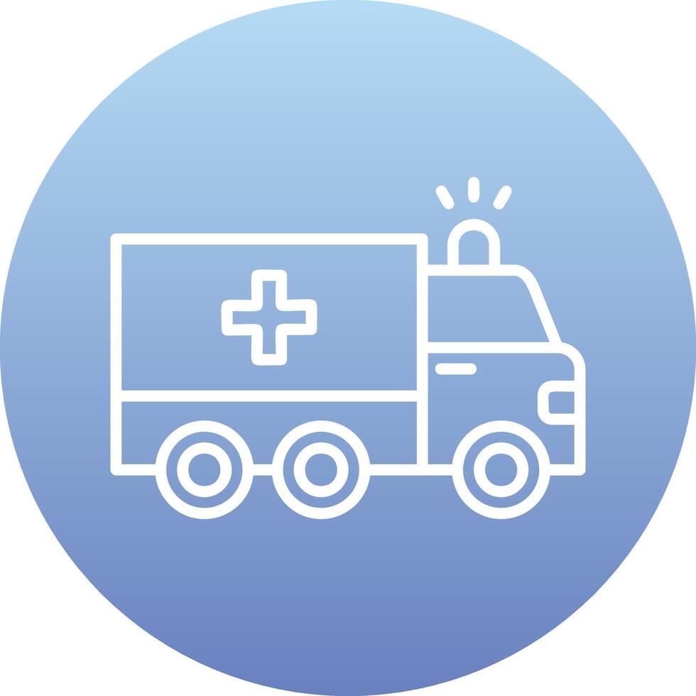 Krankenwagen-Vektor-Symbol vektor