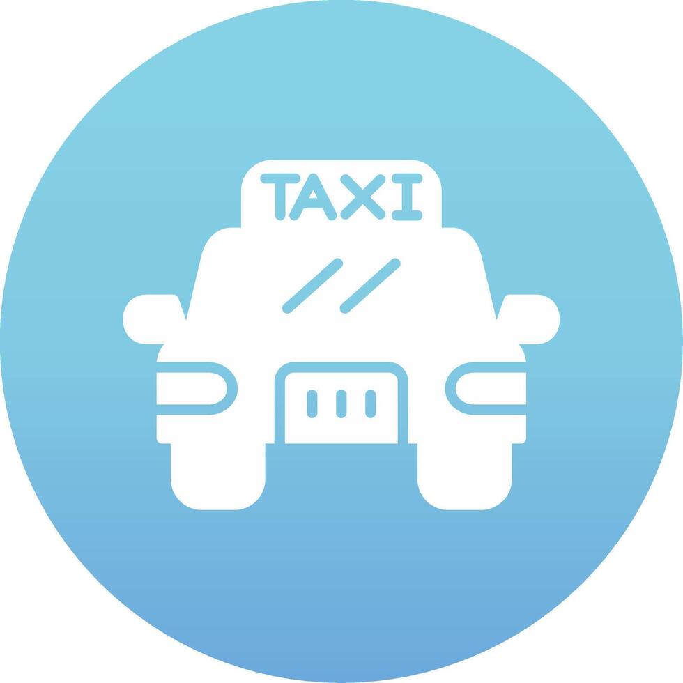 Taxi-Vektor-Symbol vektor