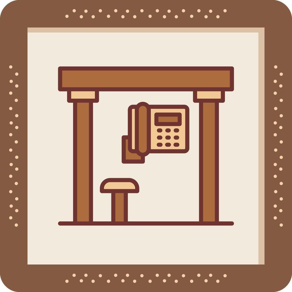 Telefon Box Vektor Symbol