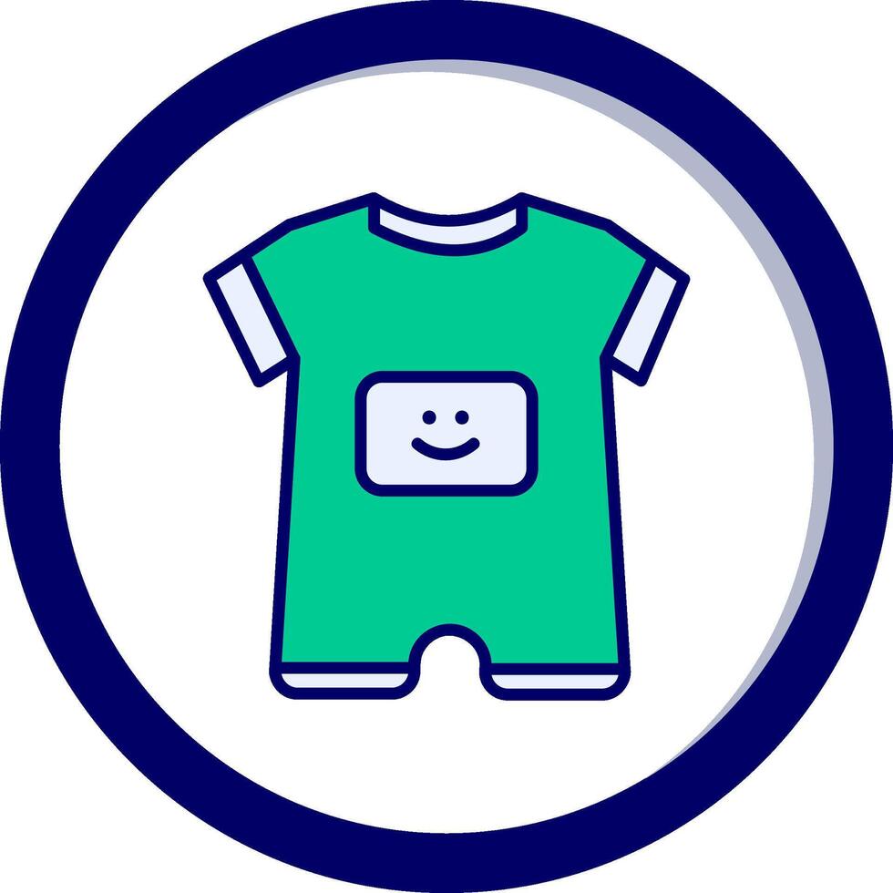 Baby Junge Outfit Vektor Symbol