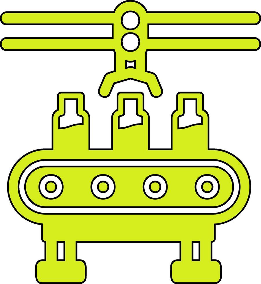 Wasser Fabrik Vektor Symbol