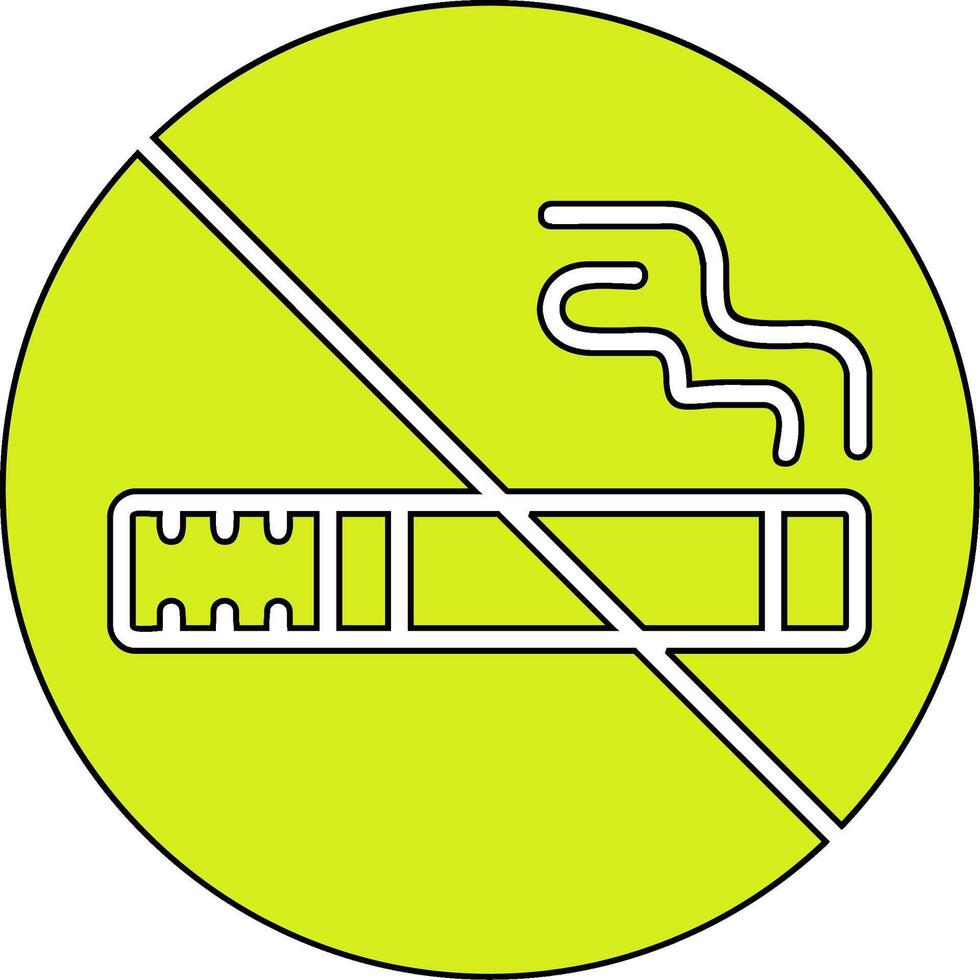 kein rauchen-vektorsymbol vektor