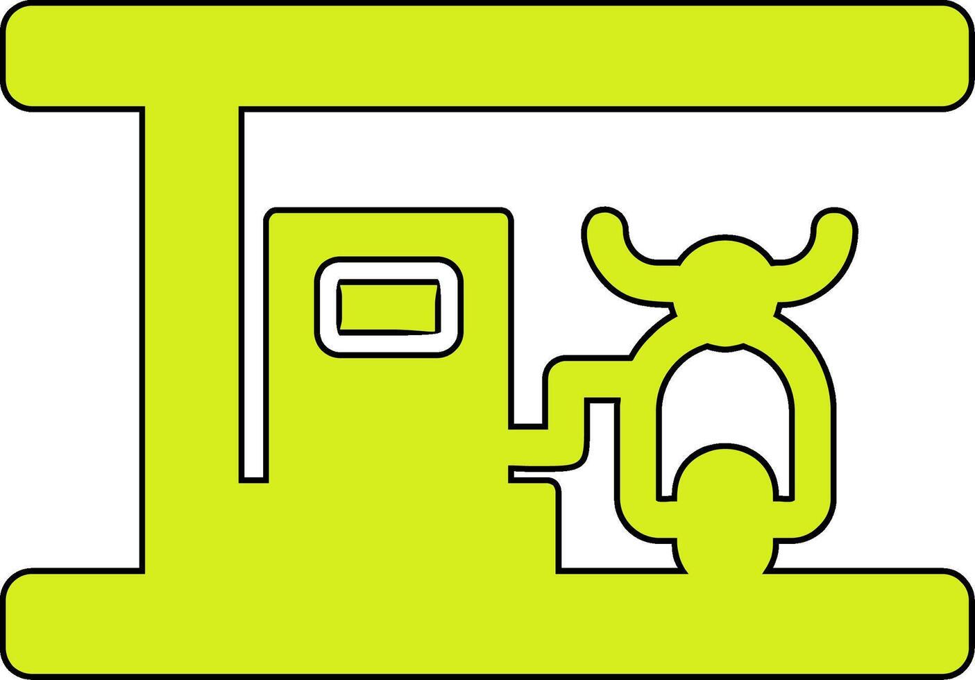 gas station vektor ikon