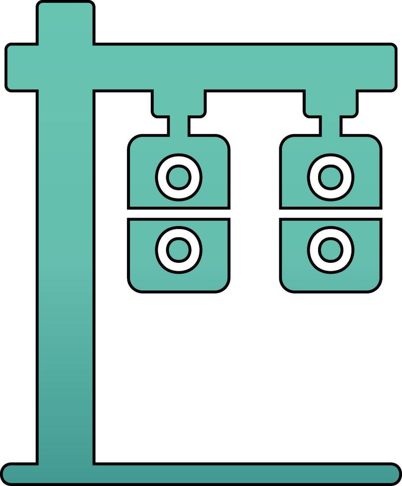 Ampel-Vektor-Symbol vektor