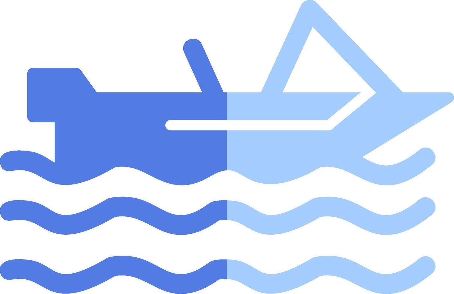 motorbåt vektor ikon
