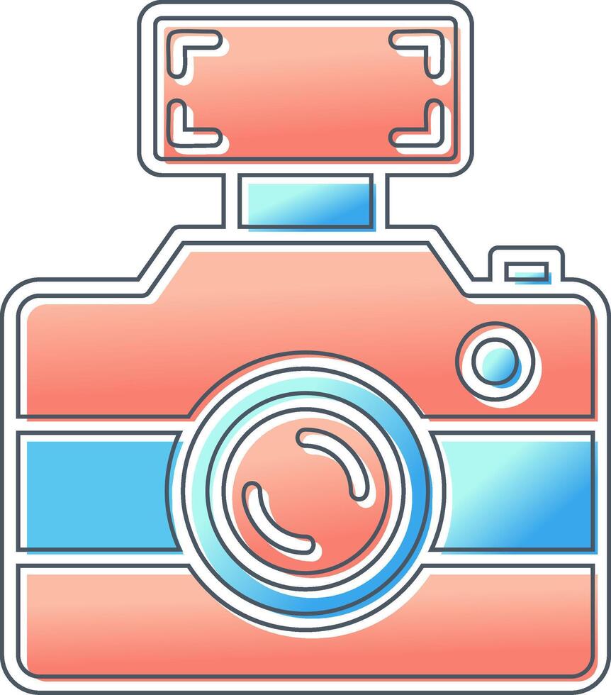 Fotografie-Vektor-Symbol vektor