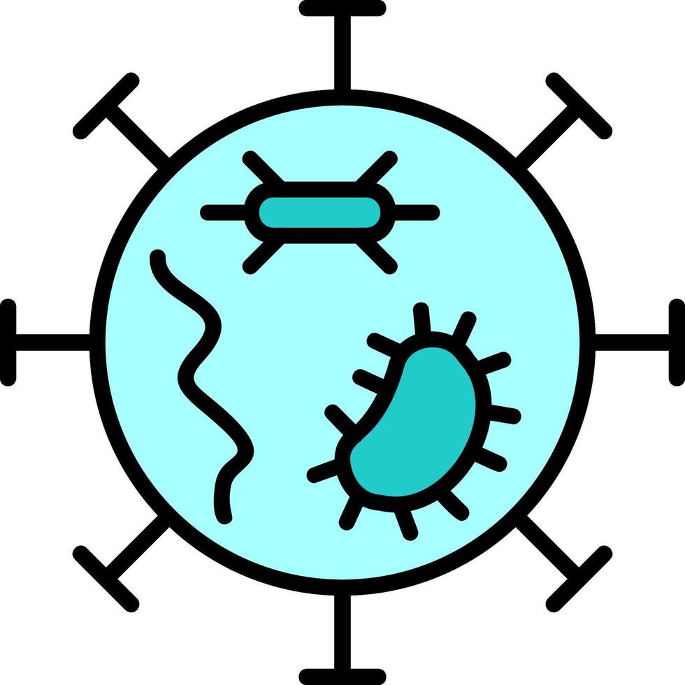 Virus-Vektor-Symbol vektor